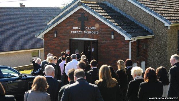 Eliza-Mae Mullane's funeral