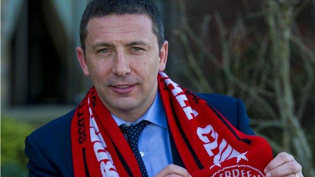 Aberdeen manager Derek McInnes