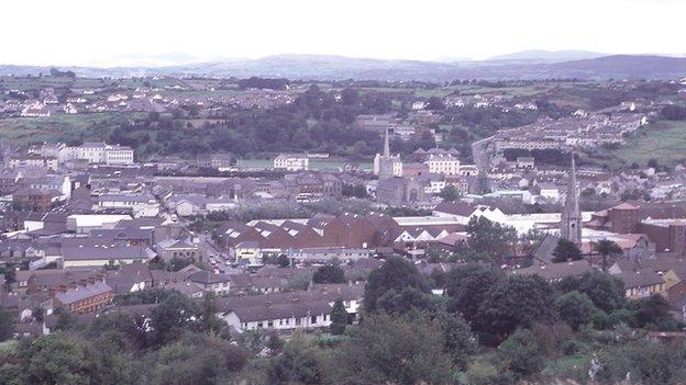 View of Newry city