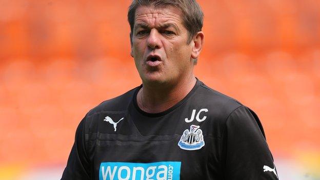 Newcastle assistant John Carver