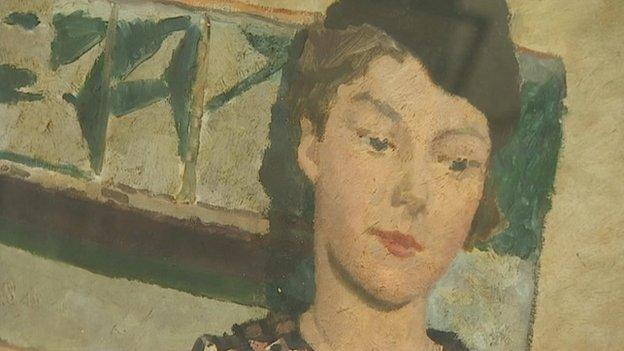 Painting by Alethea Garstin