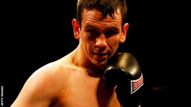 Durham boxer Martin Ward