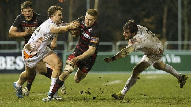 Dougie Fife (centre) will make his Scotland debut