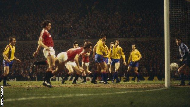 Manchester United v Barcelona - 1984