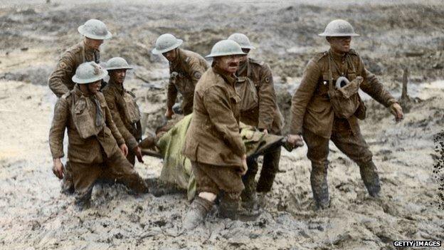 Boesinghe during the battle of Passchendaele