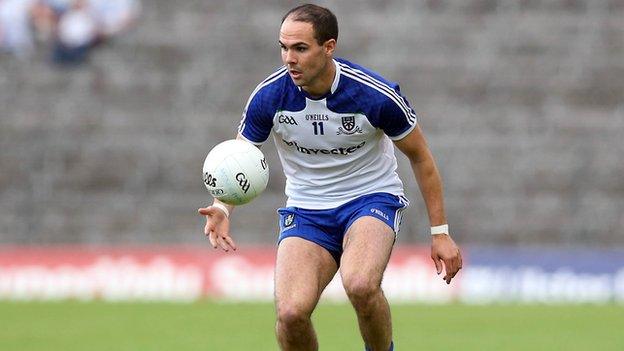 Paul Finlay is named at right half-forward in the Monaghan side for the game against Armagh