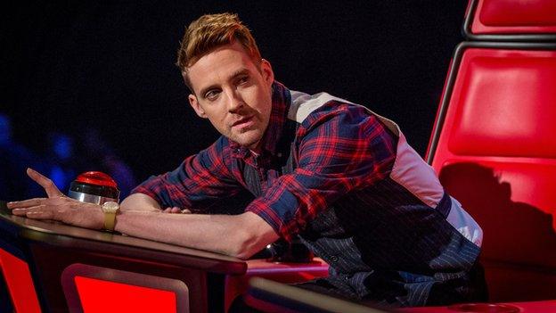 Kaiser Chiefs singer and The Voice judge Ricky Wilson