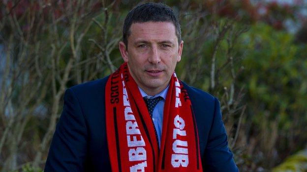 Aberdeen manager Derek McInnes