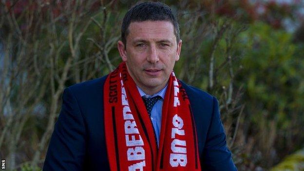 Aberdeen manager Derek McInnes