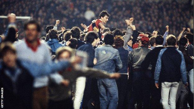 Manchester United v Barcelona - 1984