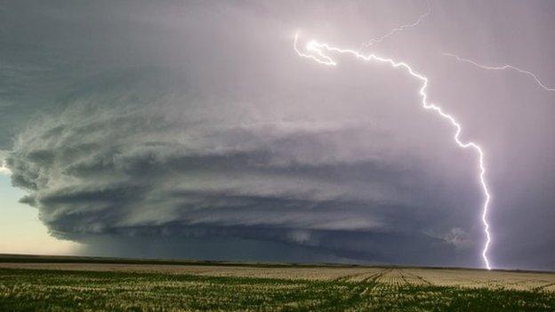 Lightning in Montana