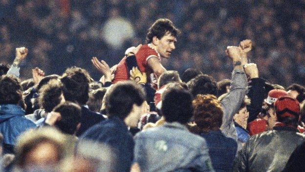 Manchester United v Barcelona - 1984