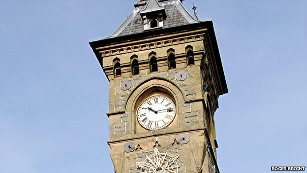 Knighton clock tower