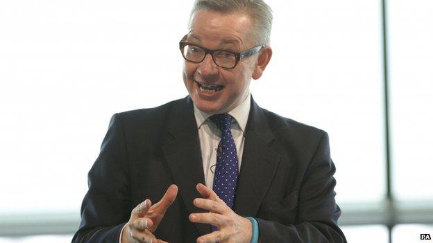 Education Secretary Michael Gove