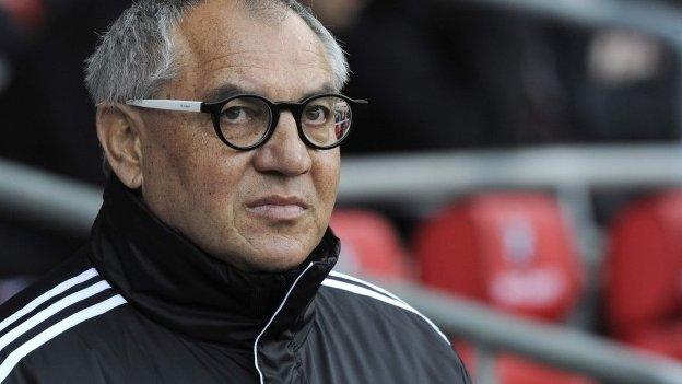 Fulham manager Felix Magath