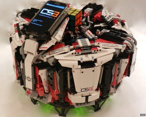 Cubestormer 3 robot