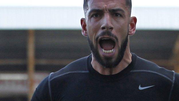 Fulham midfielder Ashkan Dejagah