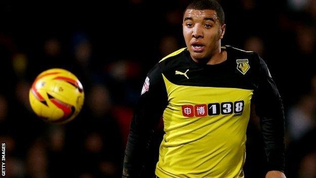 Watford goalscorer Troy Deeney