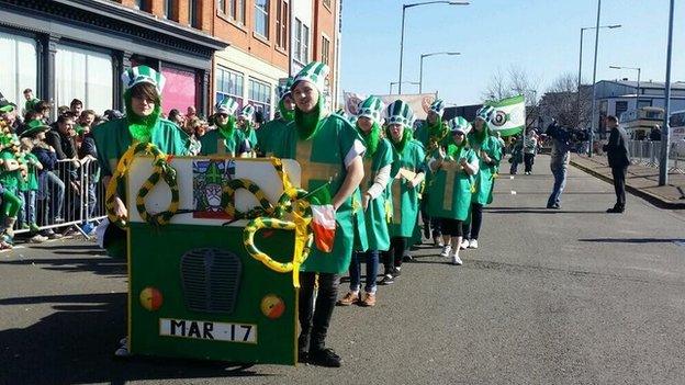 St Patricks Day parade