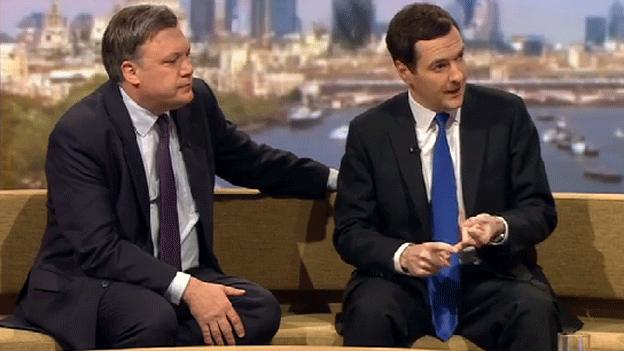 Ed Balls and George Osborne