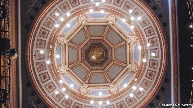 Alhambra auditorium roof