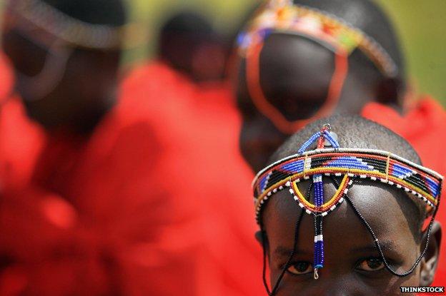 Maasai girl