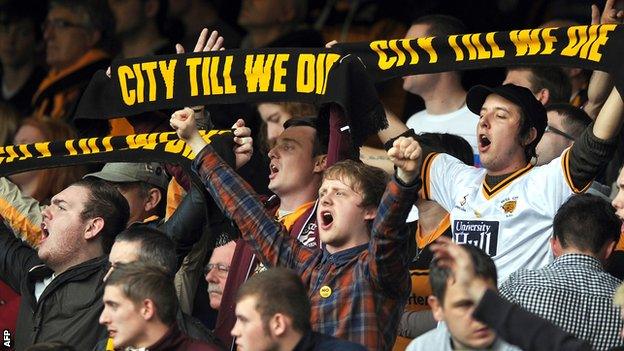 Hull City fans