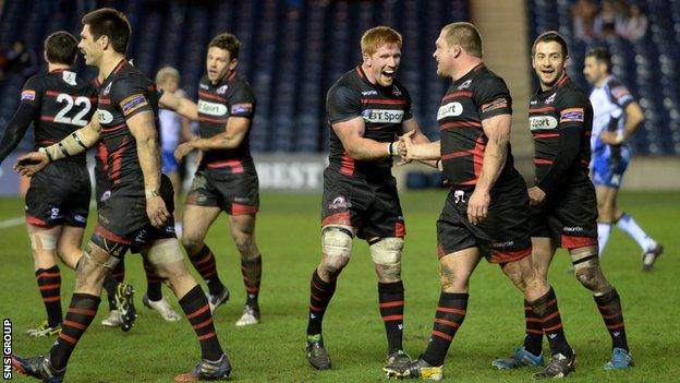 Edinburgh sit eighth in the Pro12