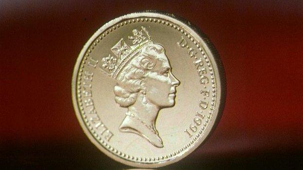 Pound coin