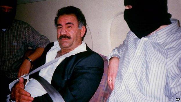 PKK leader Abdullah Ocalan - 1999 pic after his capture