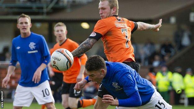 Dundee United knocked Rangers out of last year's Scottish Cup