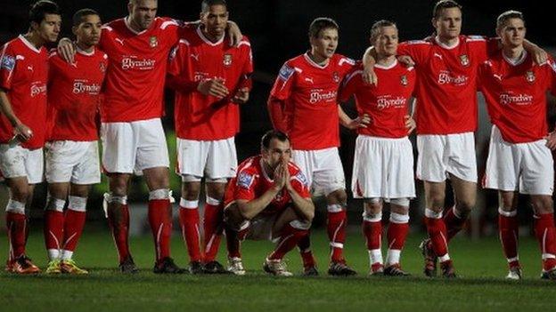 Wrexham players