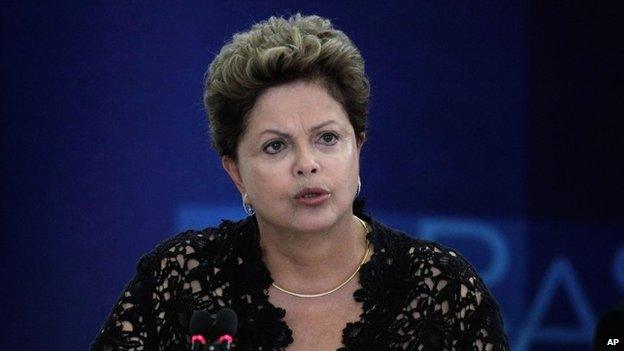 Brazilian President Dilma Rousseff