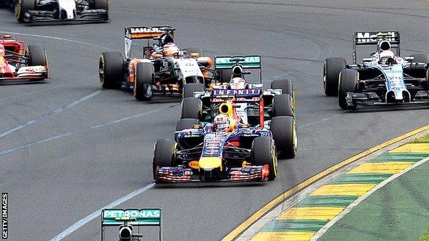 Melbourne GP start