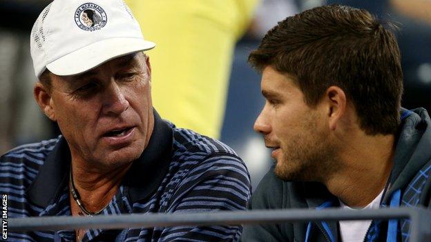 Ivan Lendl and Dani Vallverdu