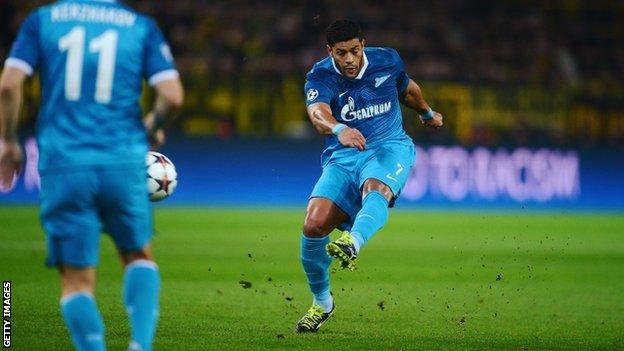 Hulk scores for Zenit