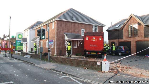 Royal Mail lorry, Gosport