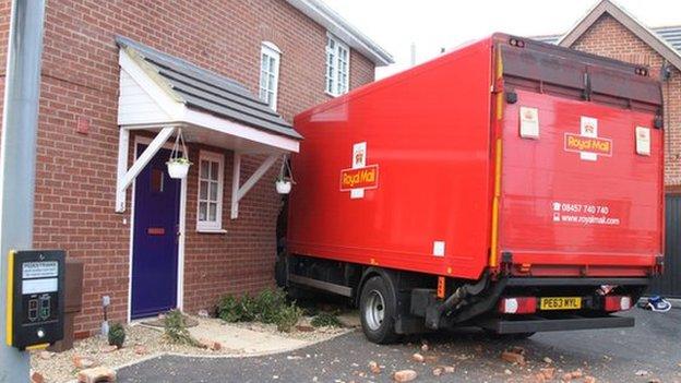 Royal Mail lorry, Gosport