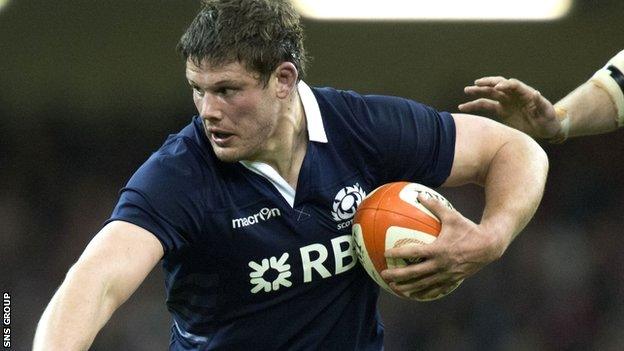 Scotland hooker Ross Ford