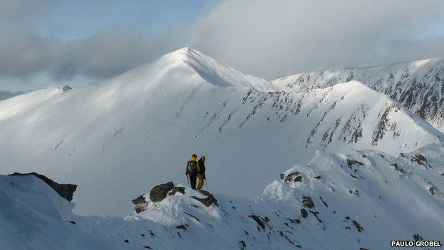 Ben Nevis climbing expedition