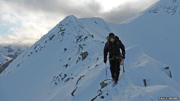 Ben Nevis climbing expedition