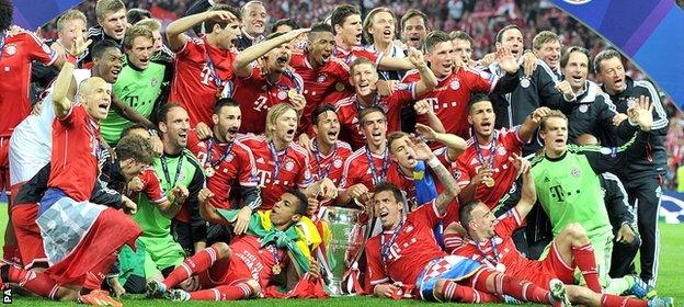 Bayern Munich are attempting to become the first side to defend the Champions League title