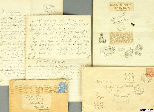 Beatrix Potter letters