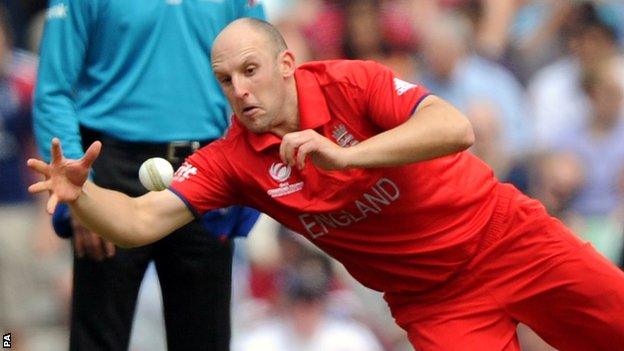 Kent and England off-spinner James Tredwell