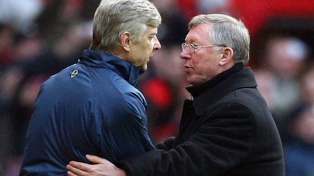 Arsene Wenger and Sir Alex Ferguson