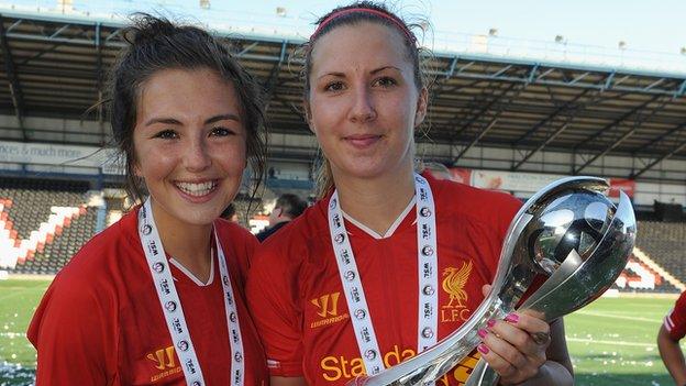 Liverpool celebrate title win