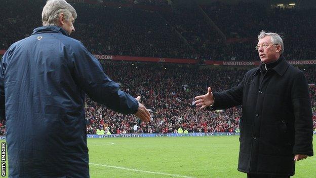 Arsene Wenger and Sir Alex Ferguson