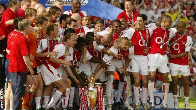 Arsenal celebrate