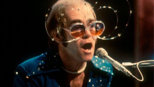 Elton John in 1974