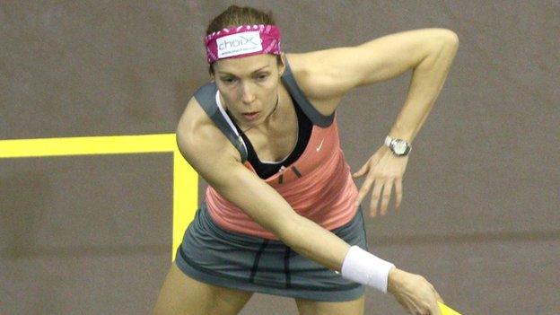 Madeline Perry was edged out in a tight World Championship quarter-final in Malaysia